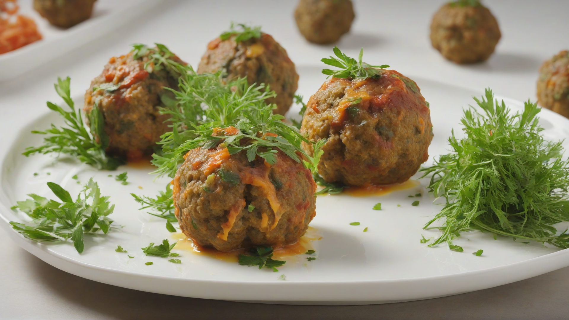 polpette di verdure al forno